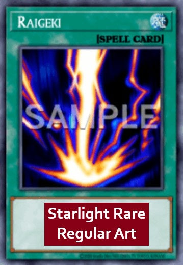 Raigeki (V.7 - Starlight Rare) - Rarity Collection 5 (Starlight Rare) [RA05-110]