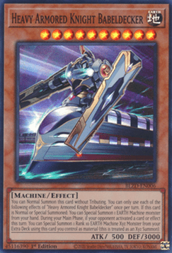 Heavy Armored Knight Babeldecker - Blazing Dominion (Super Rare) [BLZD-006]