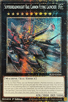 Superdreadnought Rail Cannon Flying Launcher (V.2 - Starlight Rare) - Blazing Dominion (Starlight Rare) [BLZD-044]