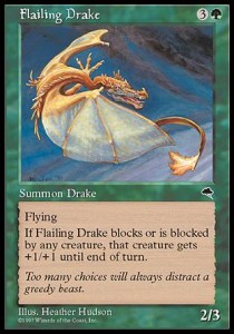Flailing Drake - Tempest (Uncommon)