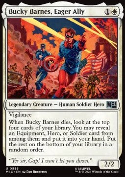 Bucky Barnes, Eager Ally