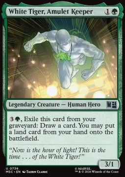 White Tiger, Amulet Keeper
