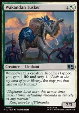 Wakandan Tusker