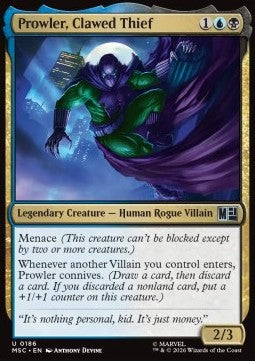 Prowler, Clawed Thief
