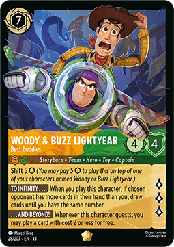 Woody & Buzz Lightyear - Best Buddies