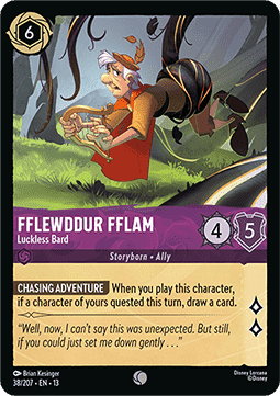 Fflewddur Fflam - Luckless Bard
