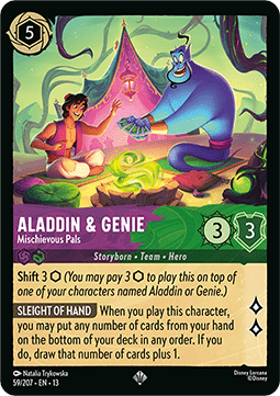 Aladdin & Genie - Mischievous Pals