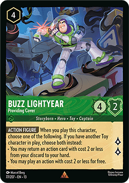 Buzz Lightyear - Providing Cover