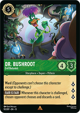 Dr. Bushroot - Evil Botanist