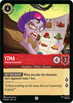 Yzma - Choosy Customer (V.1)