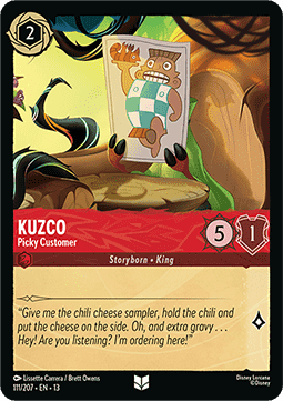 Kuzco - Picky Customer (V.1)