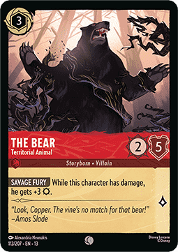 The Bear - Territorial Animal