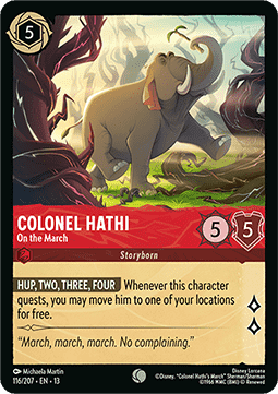 Colonel Hathi - On the March