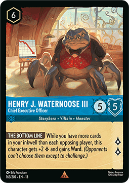 Henry J. Waternoose III - Chief Executive Officer (V.1)