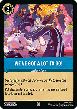 We've Got a Lot to Do!