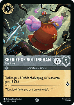 Sheriff of Nottingham - Vine Slayer