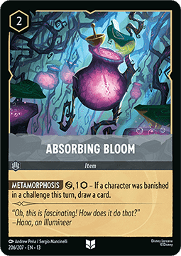 Absorbing Bloom