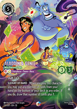 Aladdin & Genie - Mischievous Pals (V.2)