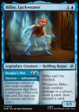 Bilbo, Luckwearer // Burglar's Plot