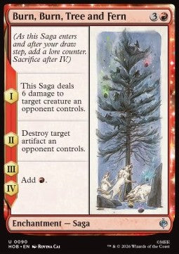 Burn, Burn, Tree and Fern