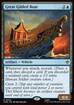 Great Gilded Boat