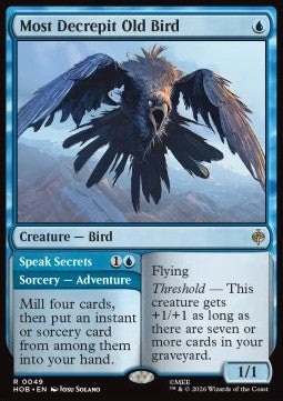 Most Decrepit Old Bird // Speak Secrets