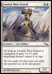 Leonin Den-Guard - Mirrodin (Common) [9]