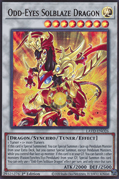 Odd-Eyes Solblaze Dragon (V.1 - Ultra Rare)