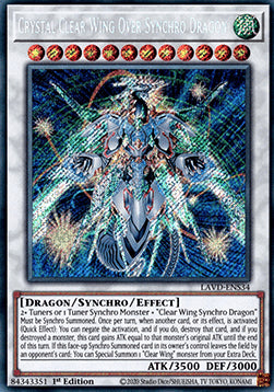 Crystal Clear Wing Over Synchro Dragon