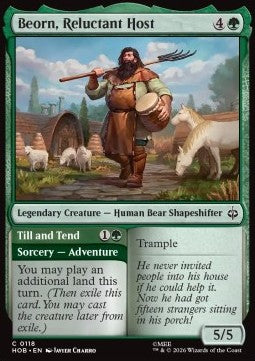 Beorn, Reluctant Host // Till and Tend