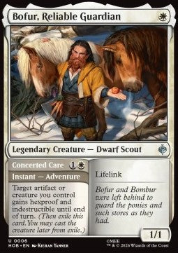 Bofur, Reliable Guardian // Concerted Care
