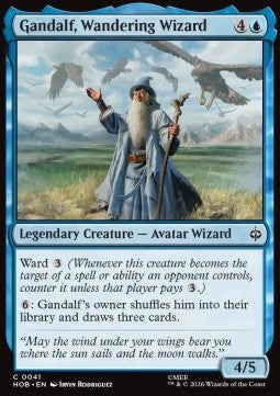 Gandalf, Wandering Wizard