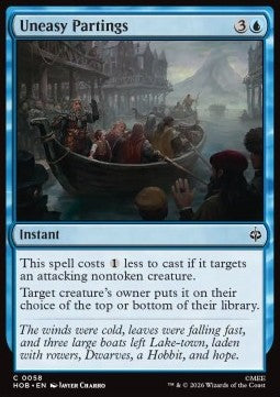 Uneasy Partings
