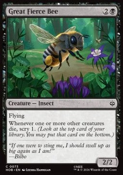 Great Fierce Bee