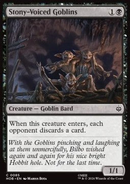 Stony-Voiced Goblins