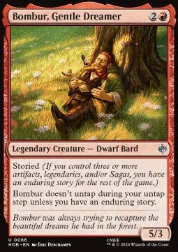 Bombur, Gentle Dreamer