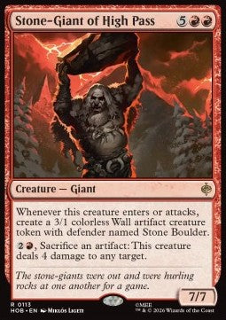 Stone-Giant of High Pass