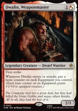 Dwalin, Weaponmaster