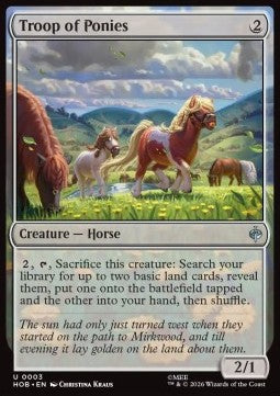 Troop of Ponies