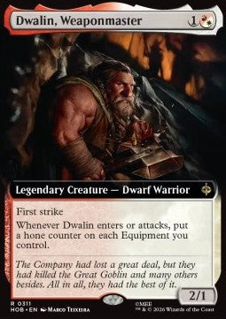 Dwalin, Weaponmaster