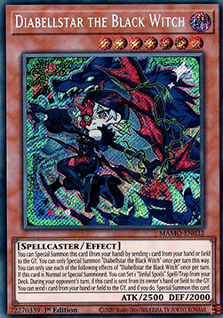 Diabellstar the Black Witch (V.2 - Secret Rare)