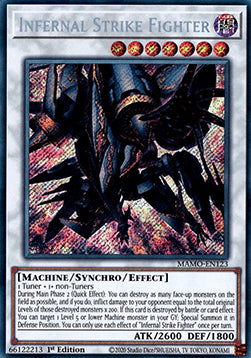Infernal Strike Fighter (V.1 - Secret Rare)