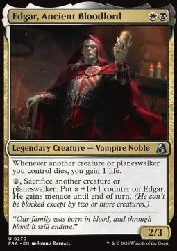 Edgar, Ancient Bloodlord