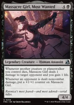 Massacre Girl, Most Wanted