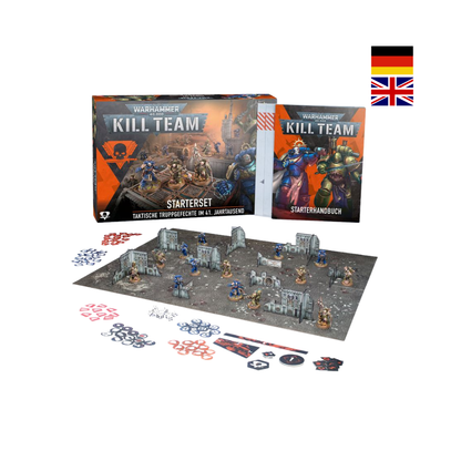 Warhammer 40k Kill Team Starterset Inhalt, Spielfeld, Gelände, Marker, Würfel und Zubehör Übersicht