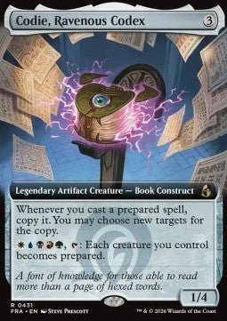 Codie, Ravenous Codex (V.3)