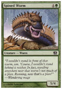 Spined Wurm - Eighth Edition (Common) [279]