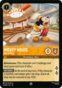 Mickey Mouse - Best in Town (V.1)