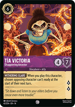 Tía Victoria - Disapproving Ancestor