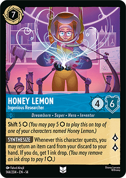 Honey Lemon - Ingenious Researcher